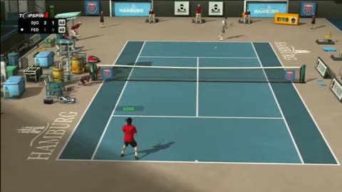 Top Spin 4 Online #20 Federer VS Safina