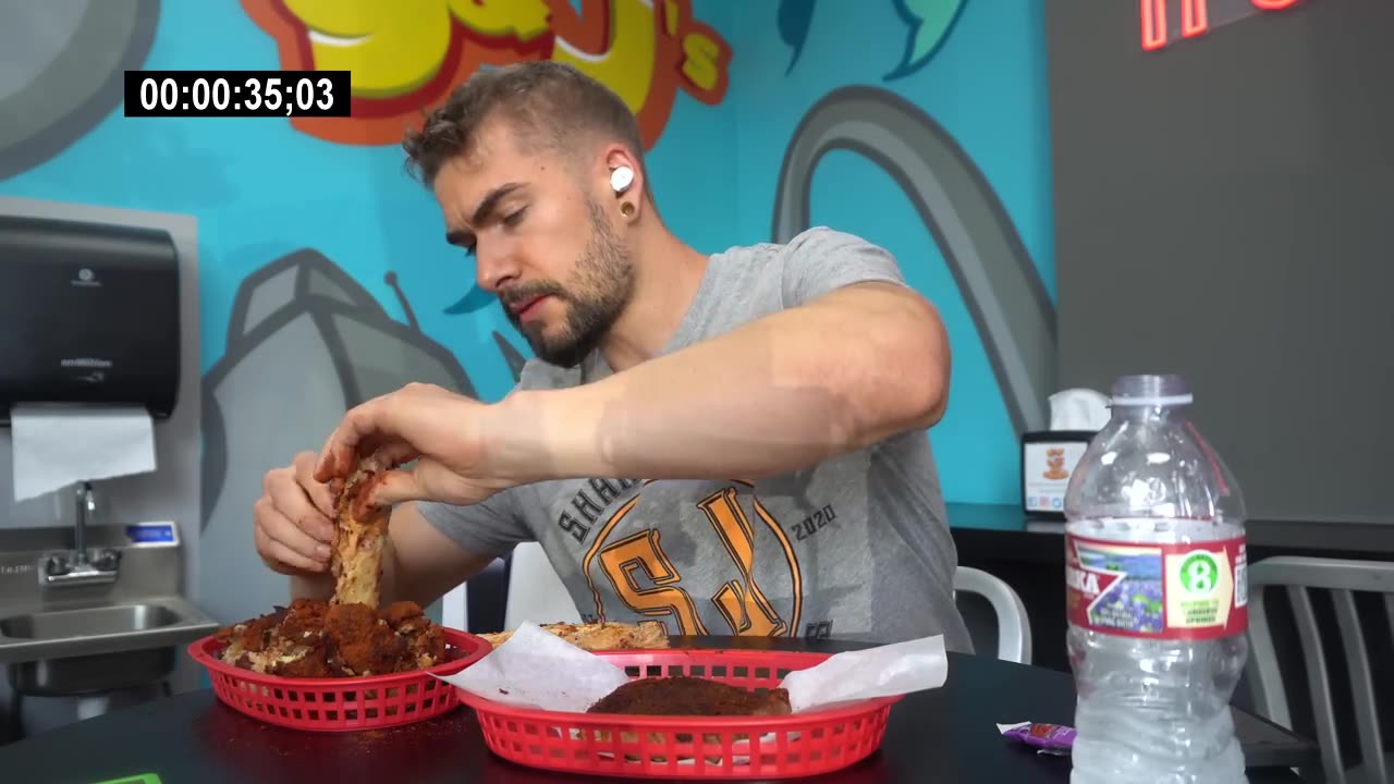 World's Hottest Chicken Tender Challenge