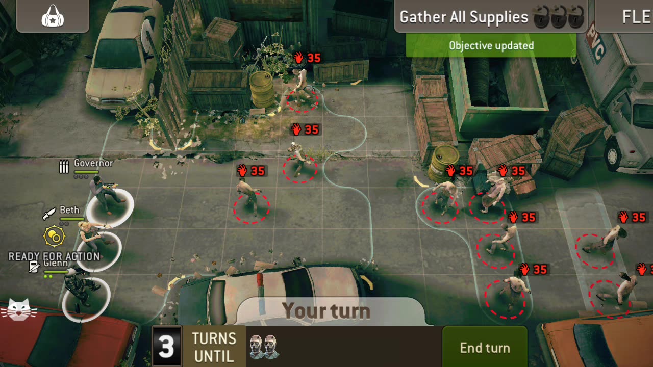 The Walking Dead No Man's Land Riot Shield Demo