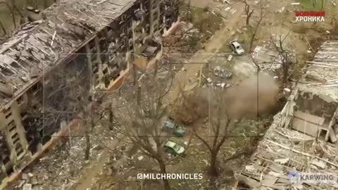 New footage of the battles for Mariupol