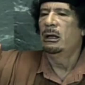 2009 Gaddafi - He demands answers to many conspiracies