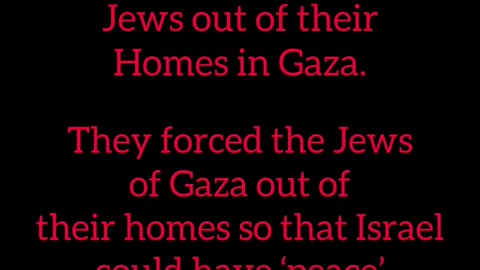 Israel Should Not Have Given Up Gaza in 2005