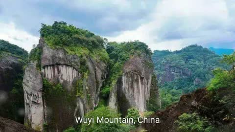 Wuyi Mountain scenic spot in China