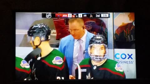 WSH vs ARI - Coyotes Lead 6-0