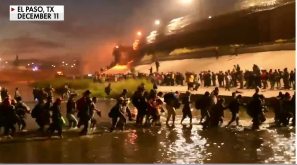 Illegal Aliens invading El Paso