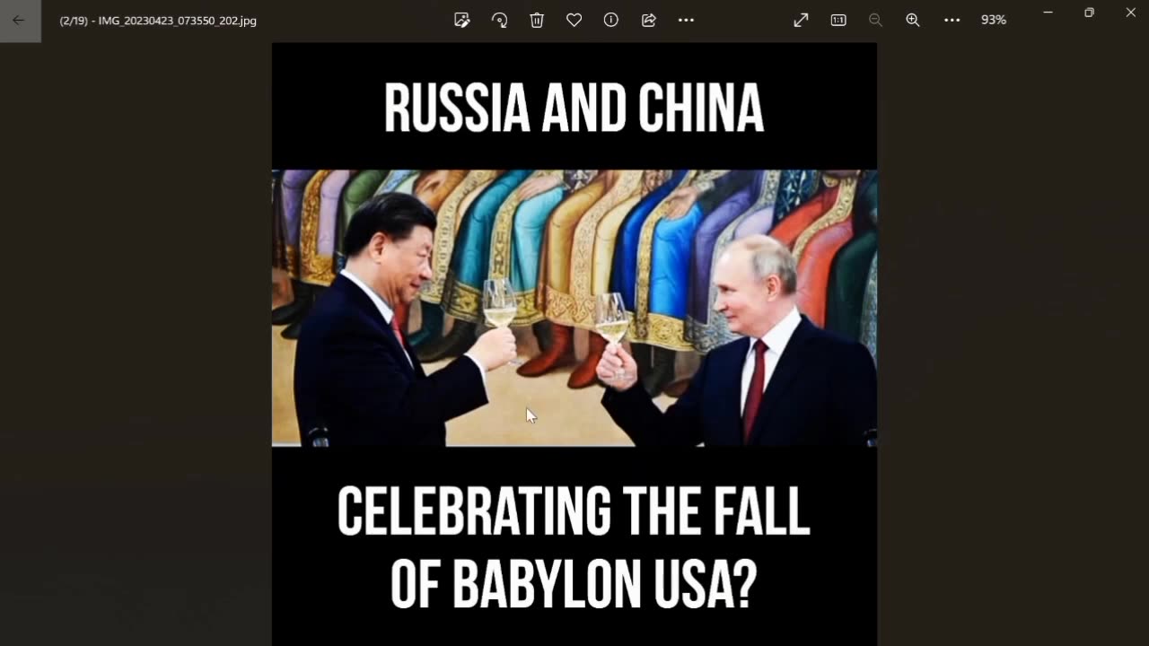 A 1990s Prophecy - Russia and China Team Up Against USA