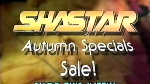 October 25, 1989 - Autumn Sale at Shastar Rent-to-Own