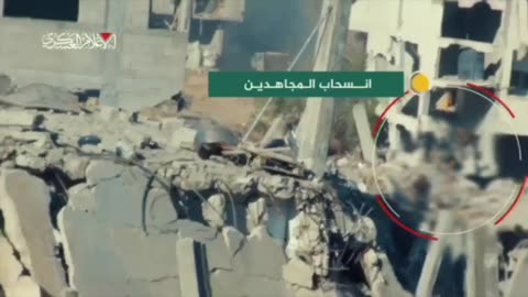 Video of Hamas military wing ambushes on Israeli soldiers in Jabaliya, Gaza Strip.