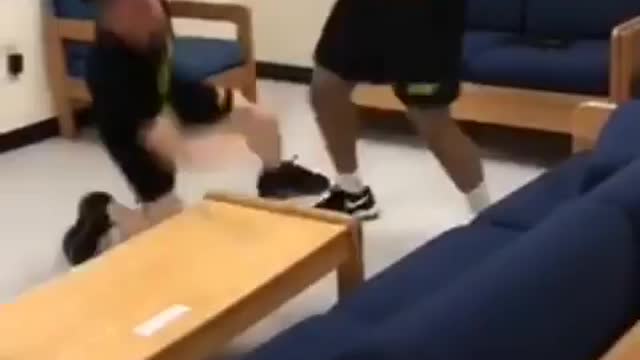 He wasn't expecting it "K.O"