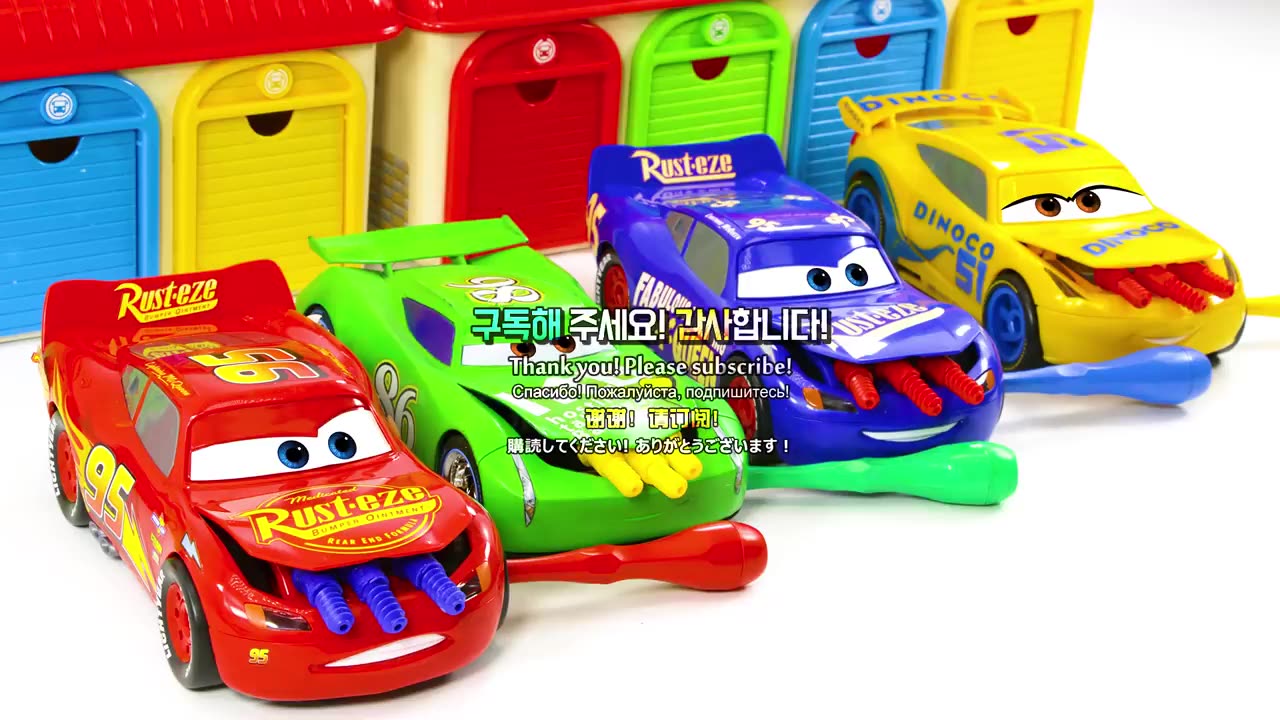 I had McQueen Repaired by a fun stop motion