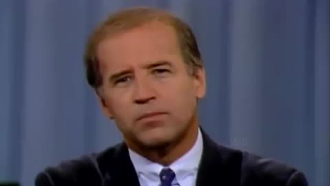 Joe Biden Responds to President George H. W. Bush Drug War Speech in 1989