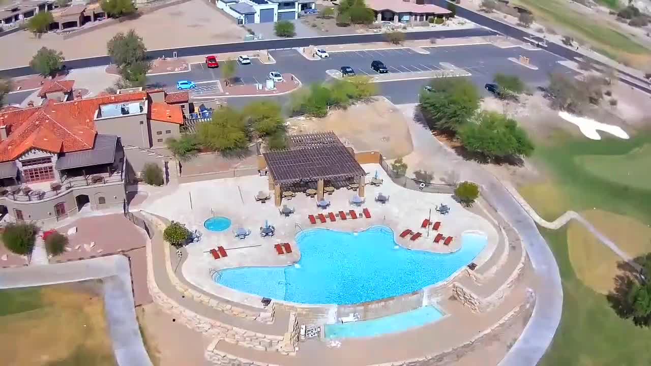 Refuge clubhouse pool