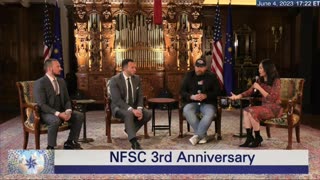 Ryan Matta talks about Miles Guo at NFSC 3rd anniversary. #freemilesguo #ryanmatta #nfsc