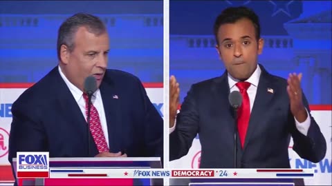 Vivek Ramaswamy Sets Chris Christie Straight
