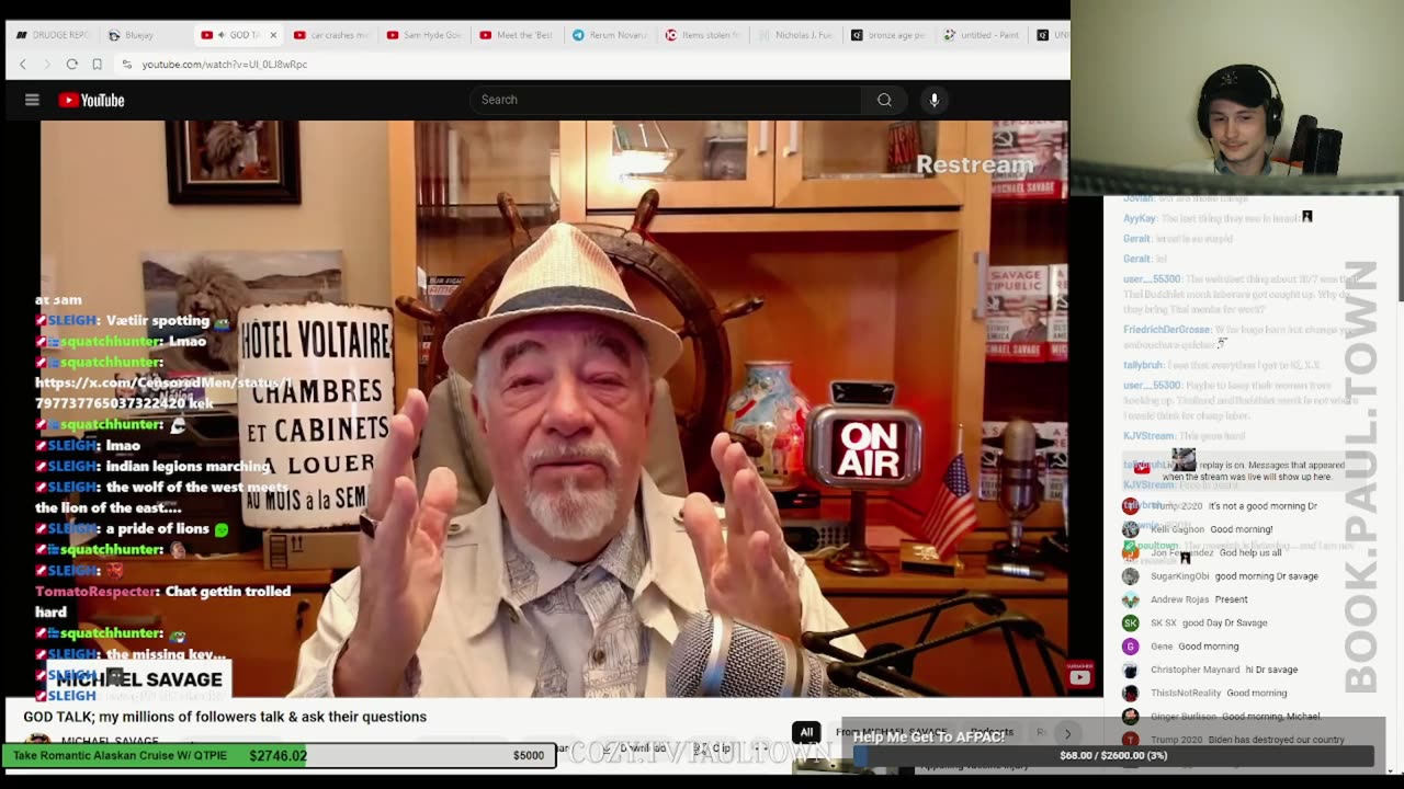 Paul Town reacts to Michael Savage's God Talk