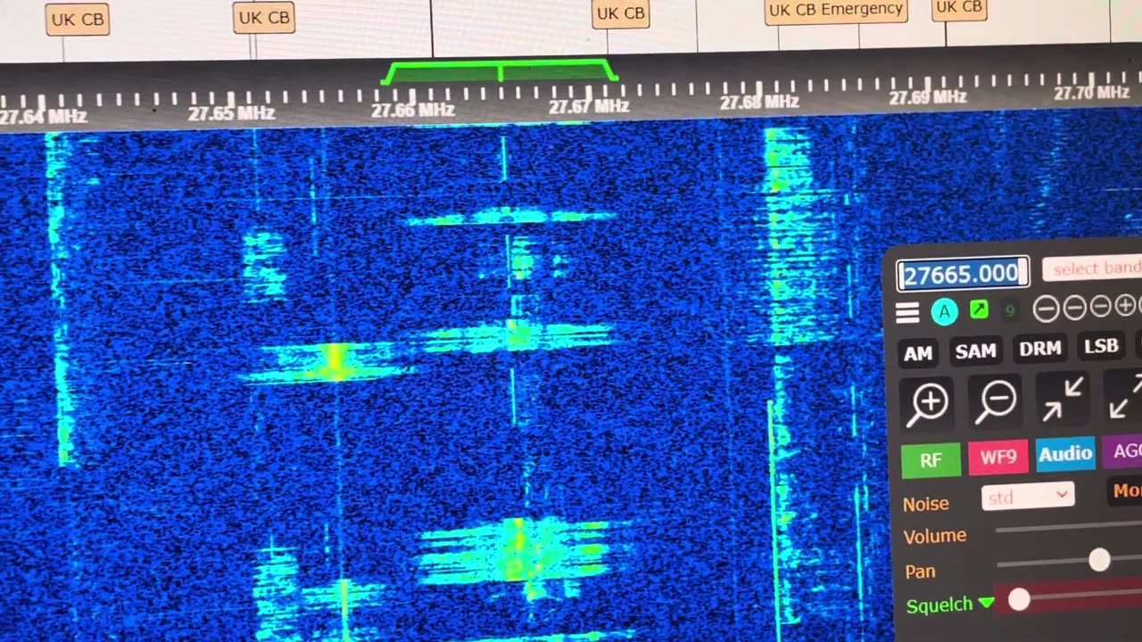 11M CB Band Opening Indicator - 27.195 MHz RCRS Data Signal MFSK FSK Datalink Telemetry - 11 02 23