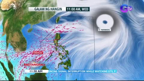 Panandaliang papasok sa Philippine Area of Responsibility ang bagyong tatawaging Josie | BT