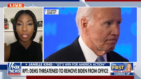 Democrats threatened to forcibly remove Biden from office