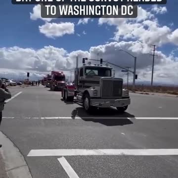 🇺🇸U.S. People's Convoy California To D.C.🇺🇸Let Freedom Ring🇺🇸💪
