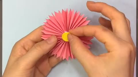 If it's too late to make a complicated gift today, just make a simple flower for the teacher