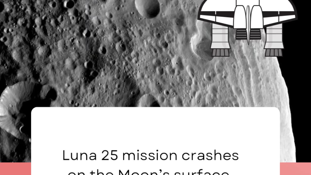 Luna 25 mission crashes on the Moon’s surface, Russia declares mission failed