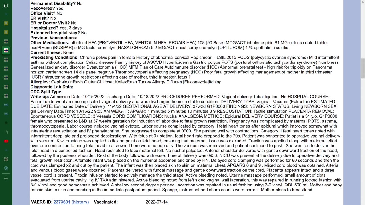 PREYINGHAWK REPORT #112: PFIZER'S PAC DONATED $10,000 TO U.S. REP VERN BUCHANAN, FL (R) - WHY?