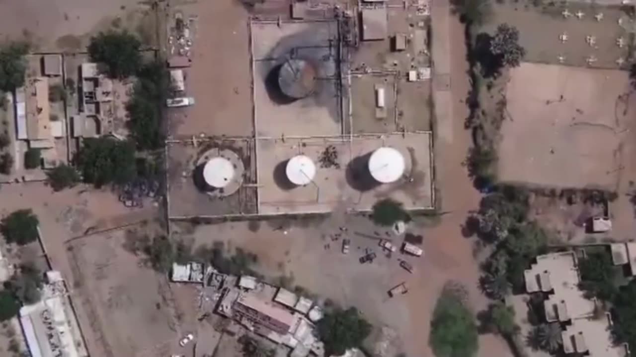 Sudanese Drone Strikes | RSF Group Targeted While Refueling in Khartoum | Conflict Footage | RCF