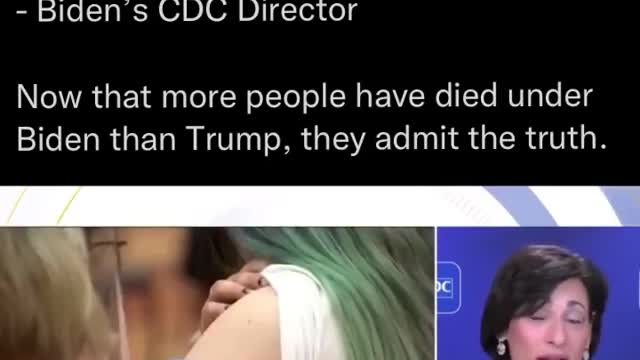 CDC Director The overwhelming number of death over 75% people who had at least 4 comorbidities