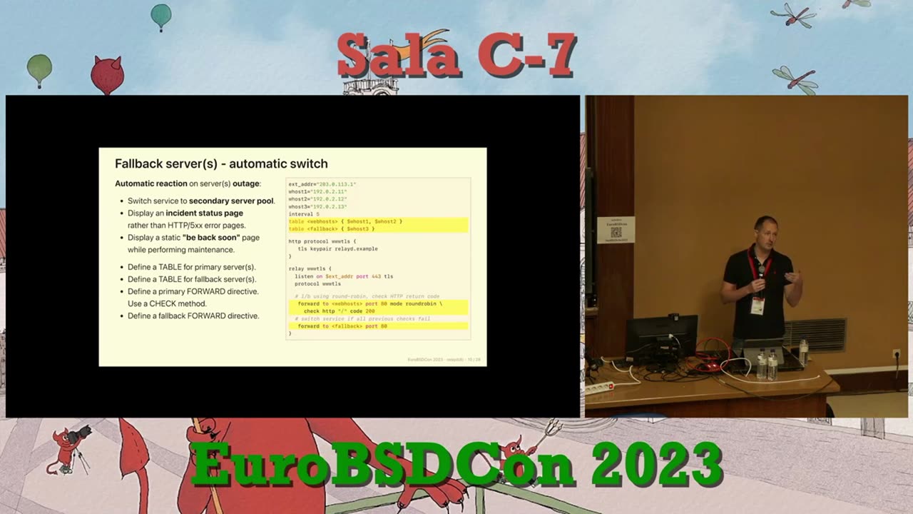 EuroBSDcon: Using OpenBSD relayd(8) as an Application Layer Gateway - Joel Carnat - EuroBSDcon 2023