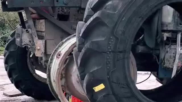 Replace tires.