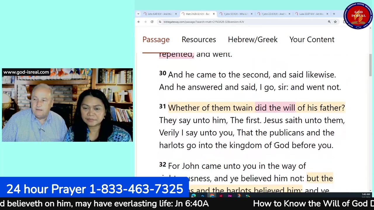 God Is Real 02-05-24 How to Know the Will of God Day 3