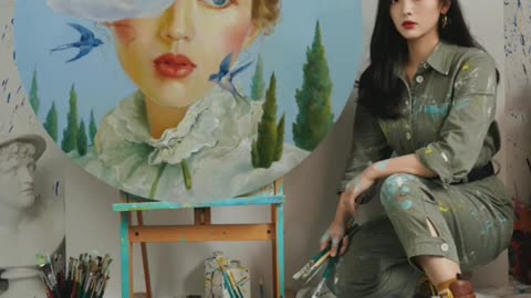 No dates, no shopping, like an emotionless painting machine