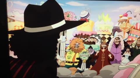 One Piece Brooks rips off his own face is called freaky