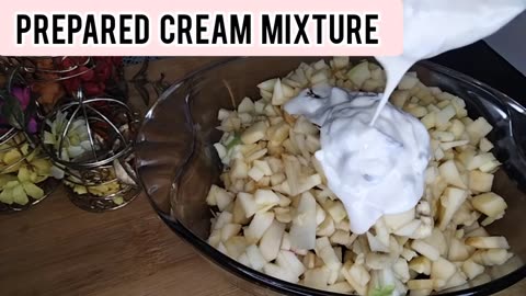 CREAMY FRUIT CHAT RECIPE
