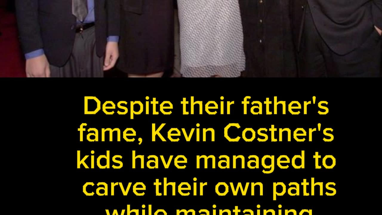 Kevin Costner's kids: A glimpse into talented iconoffspring of a Hollywood