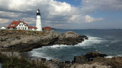 Relax Library: Video 8 Lighthouse. Relaxing videos and sounds