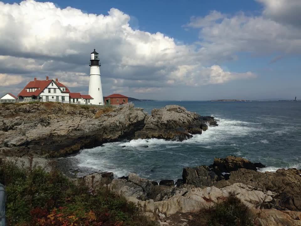 Relax Library: Video 8 Lighthouse. Relaxing videos and sounds