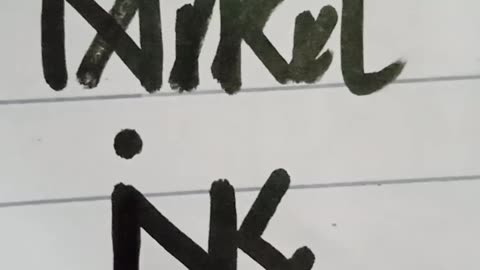 Nikil name brand logo 😱😱