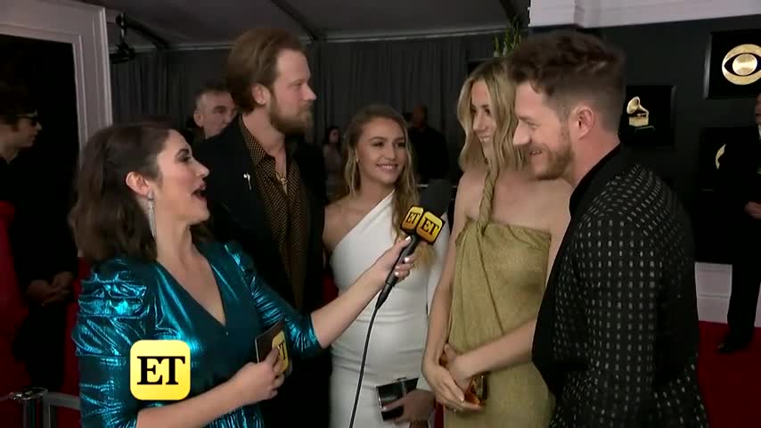 GRAMMYs 2019 Florida Georgia Line's Tyler Hubbard and Wife Hayley Talk Baby No. 2 (Exclusive)