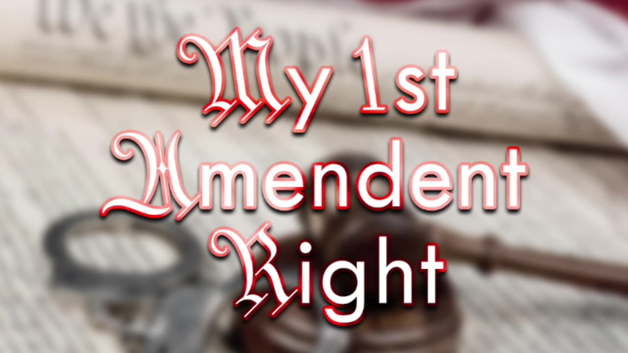 My 1st Amendment Right podcast ~ Project 2025