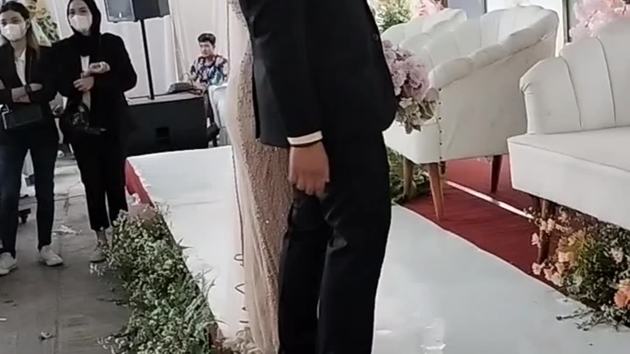 Throwing Bridal Flowers