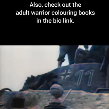 US troops triumphantly salvage King Tiger tank #Colourized footage🇺🇸 👑 🎥