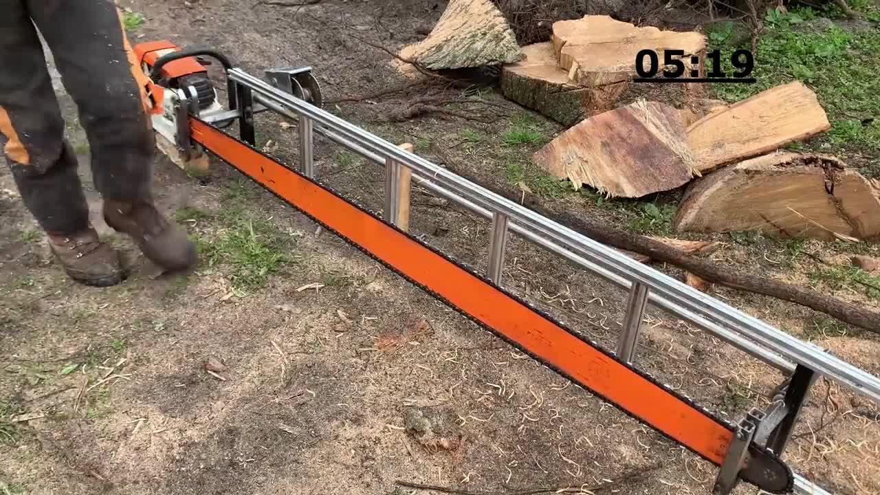 A plank cut from an oak tree