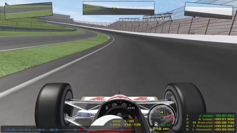 (rFactor Cart88) Indy 250 (Last stint)