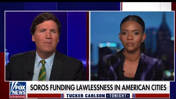 Tucker Carlson & Candace Owens speaking about the Evils of George Soros