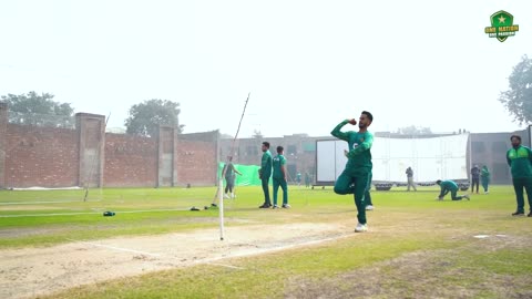 Unleashing the cricket magic Pakistanteam in training