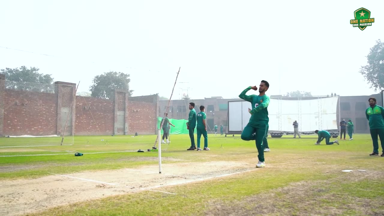 Unleashing the cricket magic Pakistanteam in training