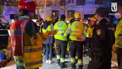 Deadly fire breaks out at Madrid restaurant