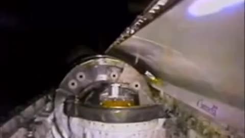 Part of the space capsule is obviously helium-filled