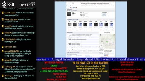 Patriots' Soapbox NEWS - LIVE 24/7! 2021-11-30 09:09